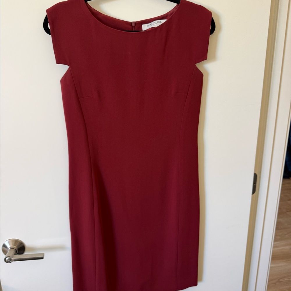 MM Lafleur Burgundy Dress